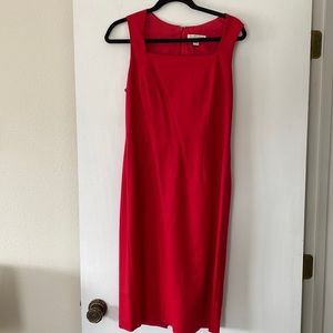 Fitted Red Banana Republic Dress sz10